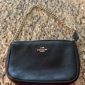 Black Coach Clutch/Wristlet